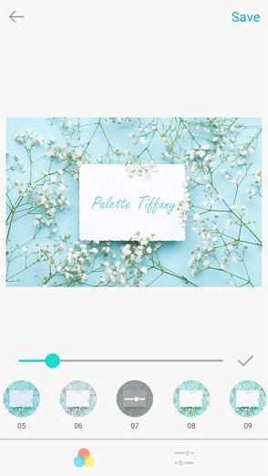 Palette Tiffany相机