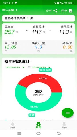 汽车油耗  v1.0.0图3