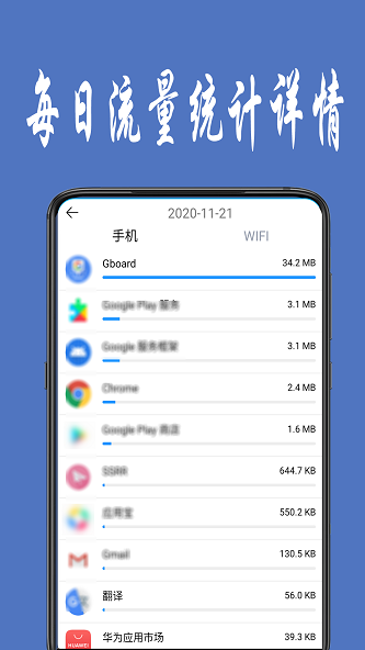 iphone每日流量统计  v1.0.4图2