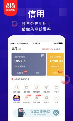 金东金融白条  v1.0.1图1