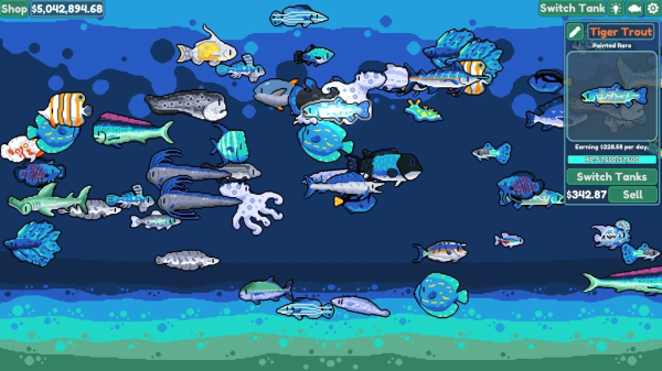 轻松水族馆chillquarium手游  v1.1.3图2