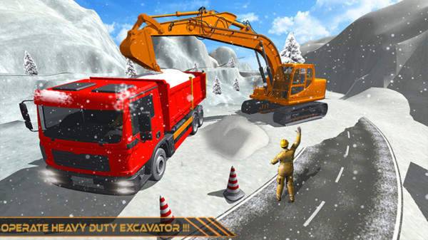 铲雪挖掘机模拟器  v1.0.2图3