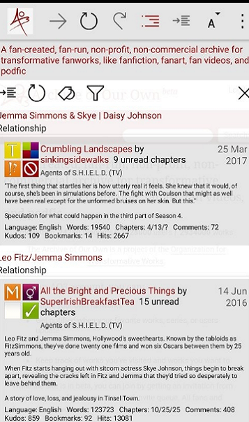 ao3镜像网站链接入口2023最新版本  v1.2.5图1