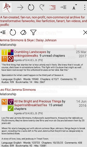 ao3更新提醒  v1.2.5图1